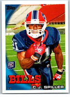C.J. Spiller 2010 Topps Series Mint Rookie Card #167
