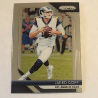 Jared Goff 2018 Panini Prizm Series Mint Card #90