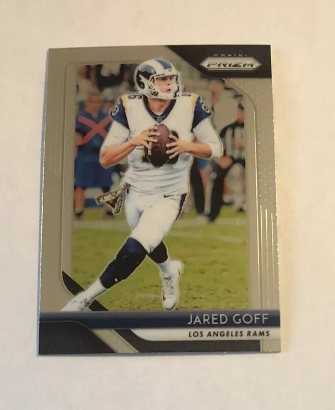 Jared Goff 2018 Panini Prizm Series Mint Card #90