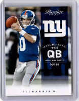 Eli Manning 2012 Playoff Prestige Series Mint Card #122
