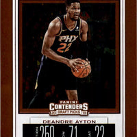 Deandre Ayton 2019 2020 Panini Contenders Draft Picks Draft Ticket Series Mint Card #13