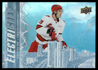 Sebastian Aho 2024 2025 Upper Deck ElectriCITY Series Card #EC-15
