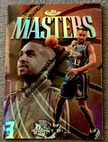 Grant Hill 1997 1998 Topps Finest Masters Refractor Series Mint Card #149 Only 1090 made
