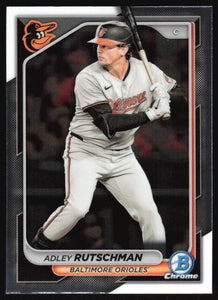 Adley Rutschman 2024 Bowman Chrome Mint Card #52