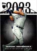 Jasson Dominguez 2024 Topps 2023 Greatest Hits Series Mint Rookie Card #23GH-26
