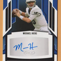 Michael Hiers 2024 SAGE ROOKIE Autograph Card #A-MH