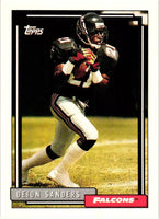 Deion Sanders 1992 Topps Series Mint Card #692 from the High Number Set
