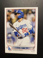 Mookie Betts 2022 Topps Series Mint Card #50
