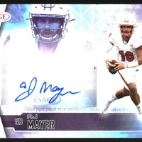 A.J. Mayer 2022 SAGE HIT Sneak Peek Autographs Card #SPAAJM