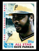 Dave Parker 1982 Topps All Star Series Card #343
