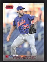 Justin Verlander 2023 Stadium Club Red Series Mint Card #26
