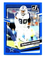 DeMarcus Lawrence 2023 Donruss Press Proof Blue Series Mint Card #74

