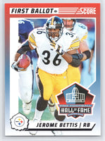 Jerome Bettis 2024 Score First Ballot Series Mint Card #10
