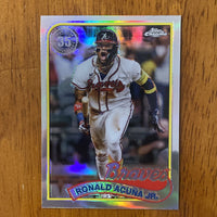 Ronald Acuna Jr. 2024 Topps Chrome 1989 Series Mint Card #89CB-3
