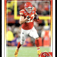 Travis Kelce 2024 Panini Score Series Mint Card #136