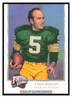 Paul Hornung 2008 Upper Deck Football Heroes Mint Card #222
