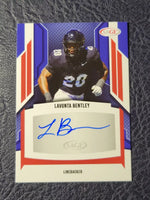 Lavonta Bentley 2024 SAGE ROOKIE Autograph Card #A-LB
