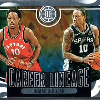 DeMar DeRozan 2020 2021 Panini Illusions Career Lineage Series Mint Card #16