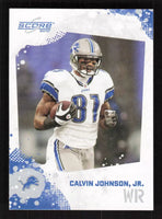 Calvin Johnson 2010 Score Series Mint Card #95
