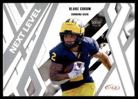 Blake Corum 2024 SAGE Hit Next Level Silver Series Mint Card #86
