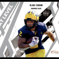 Blake Corum 2024 SAGE Hit Next Level Silver Series Mint Card #86