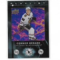 Connor Bedard 2024 2025 Upper Deck Playlist Mint Card #PL-14