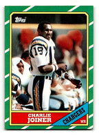 Charlie Joiner 1986 Topps Series Card #236
