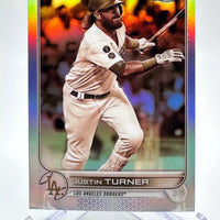 Justin Turner 2022 Topps Chrome Sepia Refractor Series Mint Card #194
