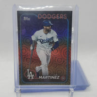 J.D. Martinez 2024 Topps Holiday Foil Series Mint Card #492
