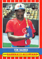 Tim Raines 1987 Fleer All-Stars Series Mint Card #34
