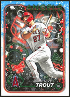 Mike Trout 2024 Topps Holiday Series Mint Card #H27
