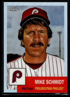 Mike Schmidt 2022 Topps Chrome Platinum Anniversary Mint Card #401
