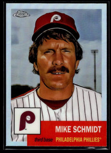 Mike Schmidt 2022 Topps Chrome Platinum Anniversary Mint Card #401