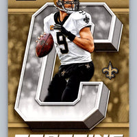 Drew Brees 2018 Score Captains Series Mint Card #20