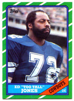 Ed "Too Tall" Jones 1986 Topps Series Card #132
