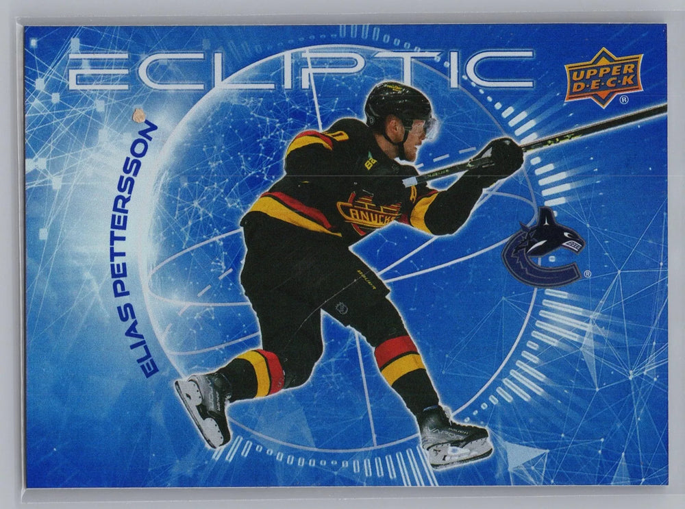 Elias Pettersson 2023 2024 Upper Deck Ecliptic Mint Card #EC-3
