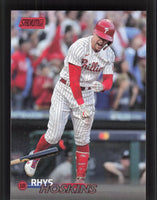 Rhys Hoskins 2023 Stadium Club Red Series Mint Card #245
