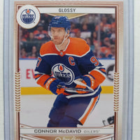 Connor McDavid 2024 2025 Upper Deck O-Pee-Chee Glossy Series Mint Card #OG-22