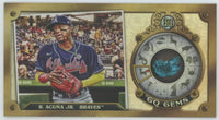Ronald Acuna Jr.  2022 Topps Gypsy Queen GQ Gems Minis Series Mint Card #GGM30
