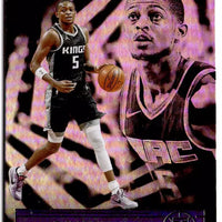 De'Aaron Fox 2020 2021 Panini  Illusions Series Mint Card #135