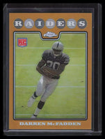 Darren McFadden 2008 Topps Chrome Series Mint Rookie Card #346
