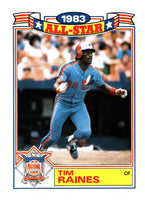 Tim Raines 1984 Topps Glossy All-Stars Series Mint Card #17
