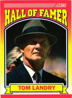 Tom Landry 1990 Score Series Mint Card #597
