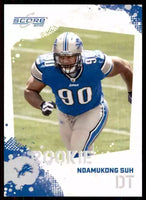 Ndamukong Suh 2010 Panini Score Series Mint Rookie Card #377
