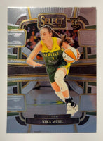Nika Muhl 2024 Panini WNBA Select Silver Prizm Series Mint Card #27

