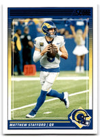 Matthew Stafford 2024 Panini Score Series Mint Card #154
