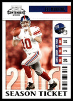 Eli Manning 2006 Playoff Contenders Series Mint Card #64
