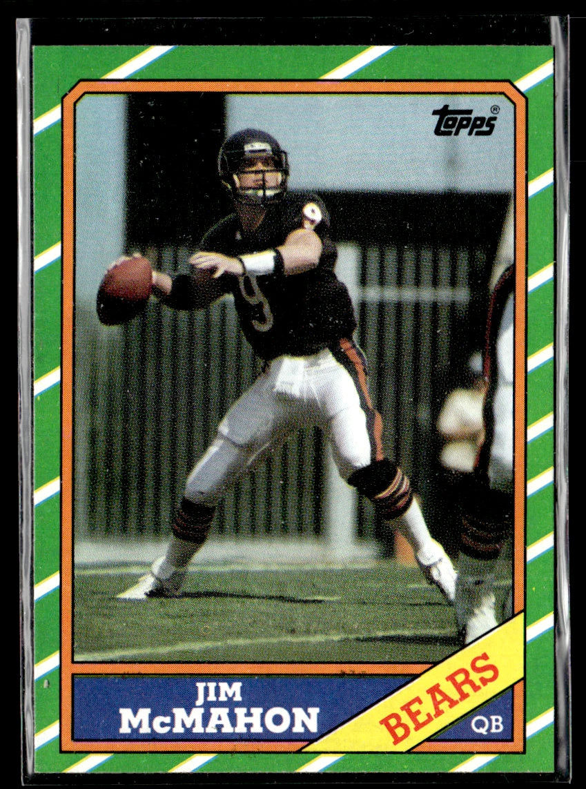 Jim McMahon 1986 Topps Series Card #10