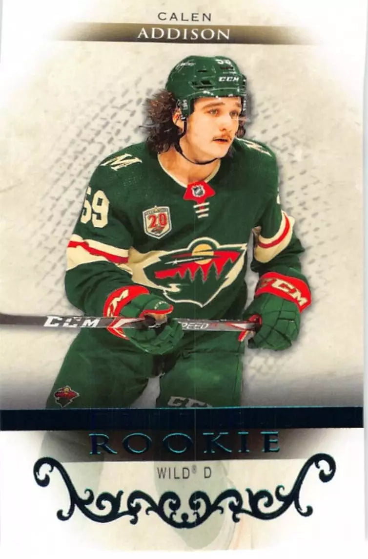 Calen Addison 2021 2022 Upper Deck Artifacts Series Mint Rookie Card #178