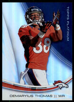 Demaryius Thomas 2013 Topps Platinum Series Mint Card #3
